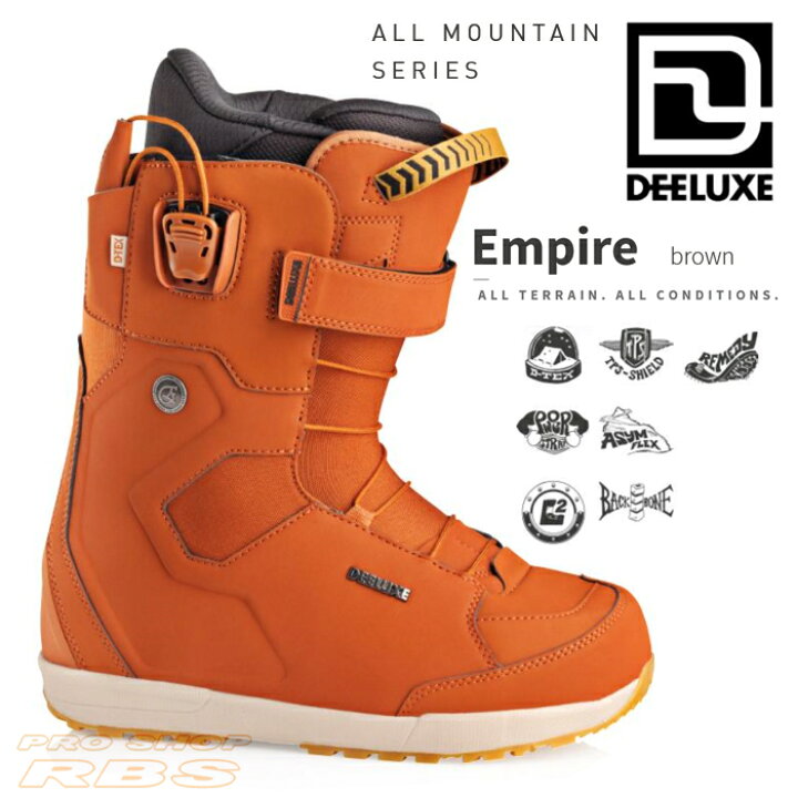楽天市場】18-19 NEWモデル DEELUXE EMPIRE エンパイア BROWN ブラウン 
