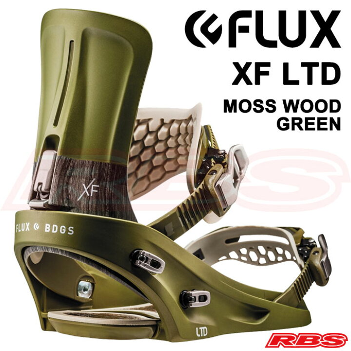 楽天市場】FLUX BINDINGS XF LTD Moss Wood Green 【フラックス  