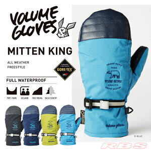 18-19 VOLUME GLOVES MITTEN KING ~gLO GORE-TEX SAebNX yXm[{[h O[uzy{[O[u 2019zy{Kiz