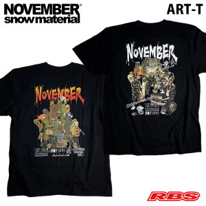 NOVEMBER T�V���c ART-T ART-T2�y�J���[ BLACK �R�b�g���z�y�V�i���J�� 24-25 ���{���K�i�z
