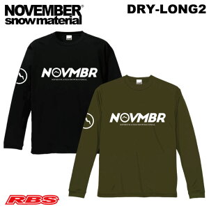 NOVEMBER DRY-LONG2 �����OT�V���c �y�J���[ BK/�u���b�N OD/�I���[�u�h���u�z �y�m�x���o�[ �X�m�[�{�[�h �����e�B�[ ����T �z�� ���� �h���C�z�y24-25 �V�i���J�� ���{���K�i�z