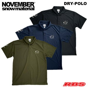 NOVEMBER �h���C�|���V���c DRY-POLO �y�m�[�x���o�[ �m�x���o�[ �X�m�[�{�[�h�z�y�z������ UV�@�\�z�y25-26 �V�i���J�� ���{���K�i�z