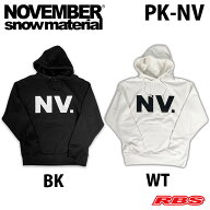 NOVEMBER PARKA PK-NV パーカー カラー ブラック ホワイト 【ノーベンバー スノーボード 22-23 日本正規…