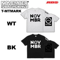 NOVEMBER Tシャツ T-MTMARK T-SHIRTS 【ノベンバー ノーベンバー スノーボード 21-22】【COTTON 5.6オン…