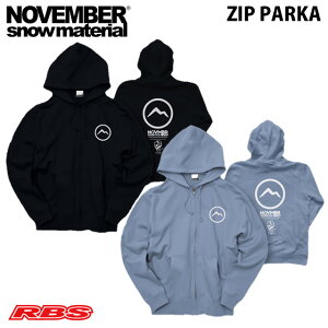 NOVEMBER Wbvp[J[ ZIP-PARKA yJ[ ubN/BK AVbhu[/AB zym[xo[ Xm[{[hzy24-25 ViJ {Kiz