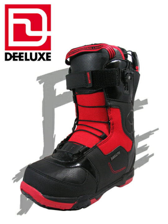 楽天市場】DEELUXE ブーツ EMPIRE TF カラー BLACK/RED エンパイア  