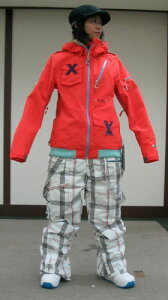 ★新品未開封FONICA MONICAジャケットB-ORANGE X MINT ZIP【フォニカ モニカ】【スノーウェア 送料無料】715005