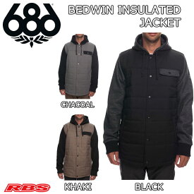 686 BEDWIN INSULATED JACKET 【スノーボード ウェア 2019】【日本正規品 送料無料】