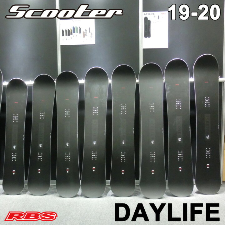 楽天市場】SCOOTER 19-20 DAY LIFE 【スクーター スノーボード 2019-20  