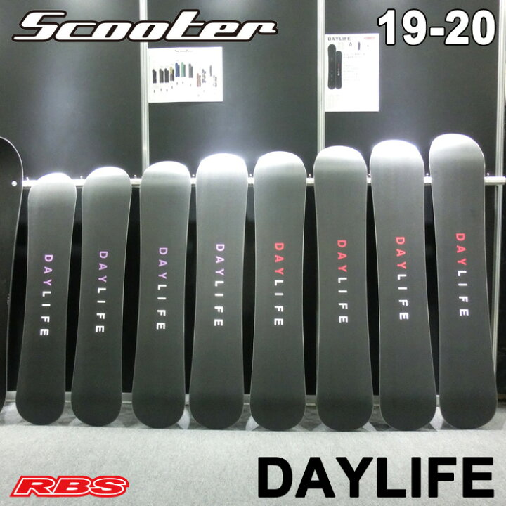 楽天市場】SCOOTER 19-20 DAY LIFE 【スクーター スノーボード 2019-20  