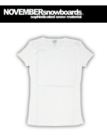NOVEMBER Tシャツ 【カラー WHITE】【レディース】715005