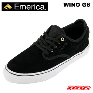 EMERICA WINO G6 BLACK/WHITE yGJ XP[g V[YzyViJ {Kiz