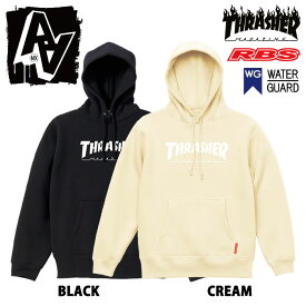 AA HARD WEAR 23-24 THRASHER パーカー BONDING HOODIE ボンデッド プルオーバー ダブルエー スラッシャー 【撥水 防水パーカー スノーボード ウェア 23-24】【あす楽 送料無料 日本正規品】