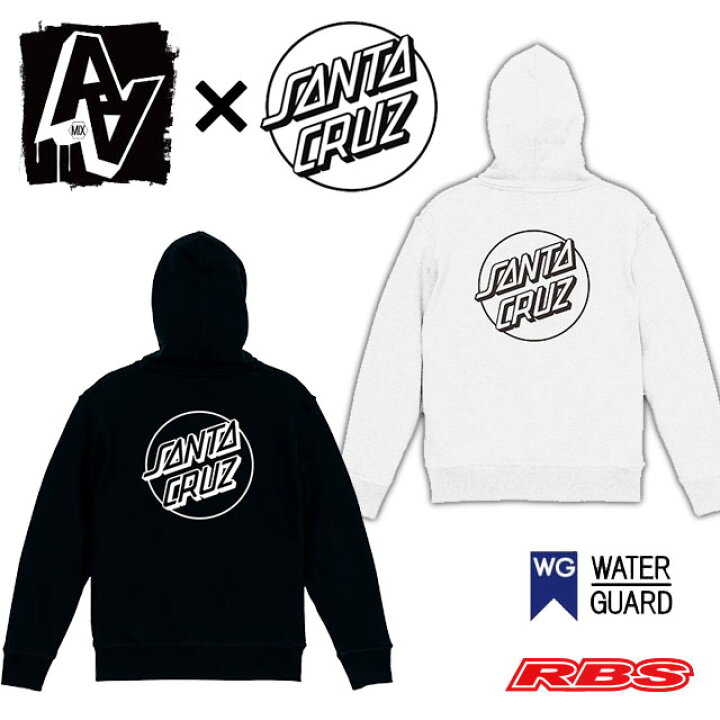 楽天市場】AA HARD WEAR 22-23 BONDING HOODIE SANTACRUZ ボンディング 