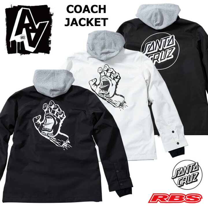 楽天市場】AA HARDWEAR COACH JACKET SANTACRUZ コーチジャケット 