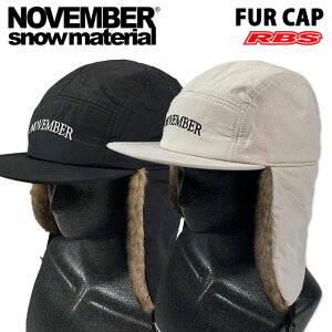NOVEMBER FUR CAP ym[xo[ mxo[ t@[ LbvzyViJ {Kiz