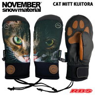 NOVEMBER 24-25 グローブ CAT MITT KIJI TORA キャットミット キジ【ノーベンバー ノベンバー】【スノー…