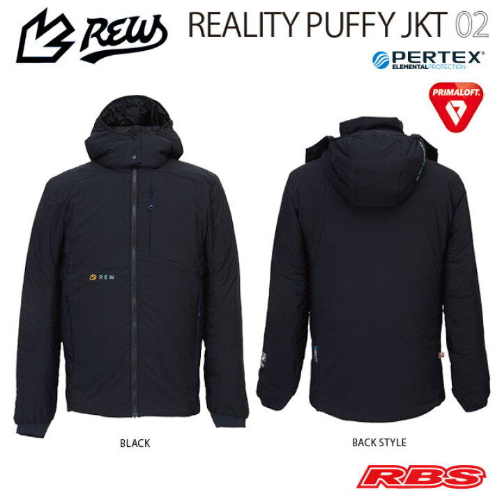 楽天市場】REW 23-24 THE REALITY PUFFY JACKET スノーボード ウェア 