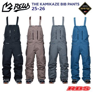REW 25-26 KAMIKAZE BIB PANTS J~J[ ru pc SAebNX yXm[EFA GORE-TEX hzy ViJ {Ki \񏤕iz