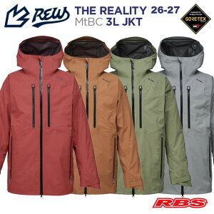 REW 26-27 THE REALITY MtBC �W���P�b�g GORE-TEX 3L �y�X�m�[�{�[�h �E�F�A 2026-2027 ���A���e�B�[�z�y�������� �V�i���J�� ���{���K�i �\�񏤕i�z