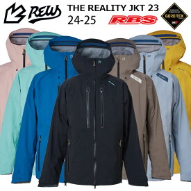 REW 24-25 THE REALITY ジャケット GORE-TEX 3L 【スノーボード ウェア 2024-2025 リアリティー 日本正規品 予約商品】