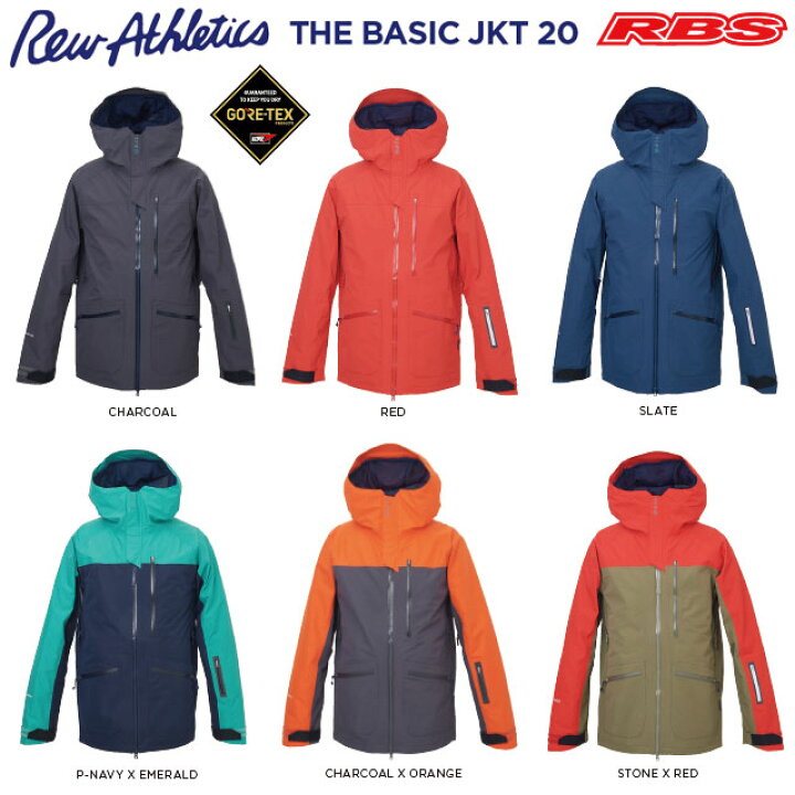 楽天市場】REW 20-21 THE BASIC JACKET GORE-TEX ベーシック 