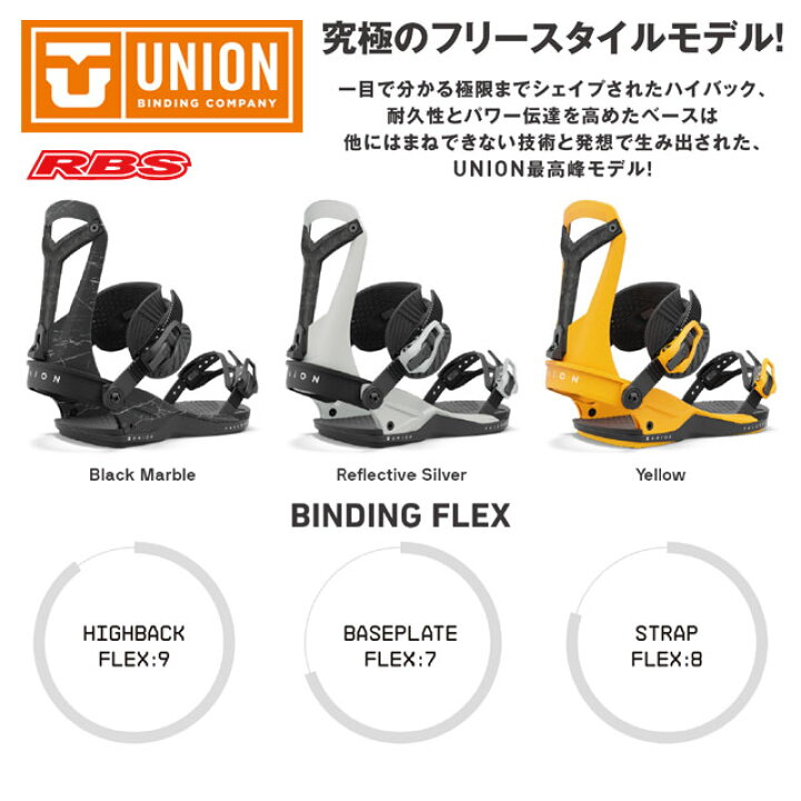 楽天市場】UNION BINDING 21-22 FALCOR ユニオン ファルコア トラビス  