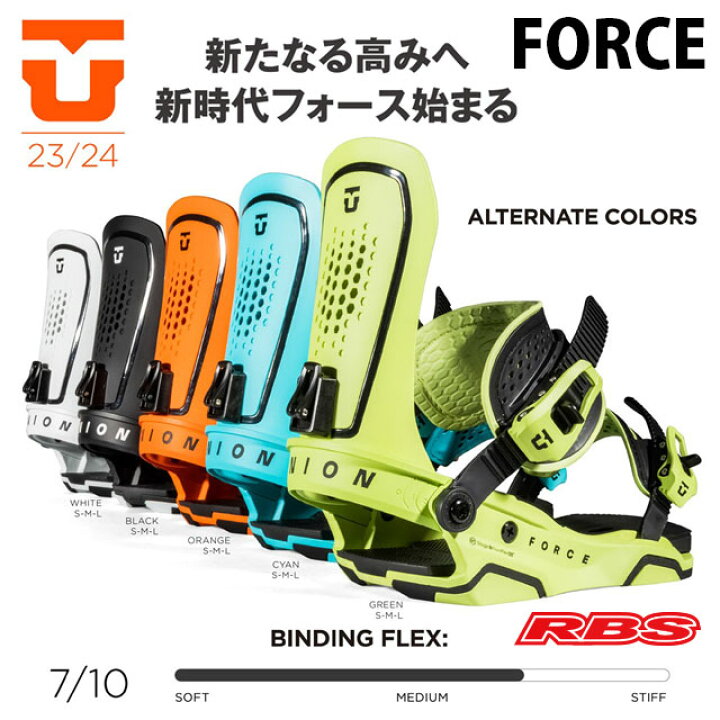 楽天市場】UNION 23-24 BINDING FORCE ユニオン フォース 【ユニオン  