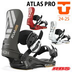 UNION 24-25 BINDING ATLAS PRO アトラスプロ カラー ブラック レッド ホワイト 【ユニオン バインディング ビンディング】【スノーボード レギュラーディスク カント】【新品未開封 送料無料 日本正規品】