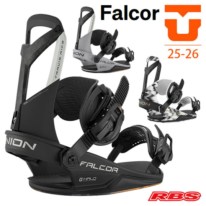楽天市場】UNION 25-26 BINDING FALCOR ファルコア Black Fossil Grey 