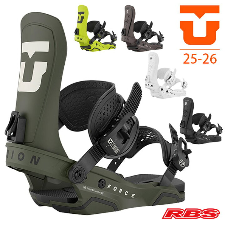 楽天市場】UNION 25-26 BINDING FORCE フォース BROWN BLACK WHITE 