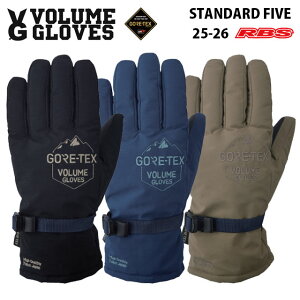 VOLUME GLOVES 25-26 STANDARD FIVE GORE-TEX {[ O[u X^_[h t@Cu SAebNX Xm[{[h O[u 5{w t@CutBK[ y ViJ {Ki \񏤕iz