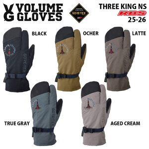 VOLUME GLOVES 25-26 THREE KING GORE-TEX {[ O[u X[LO SAebNX Xm[{[h ~g O[u ~bg y ViJ {Ki \񏤕iz