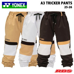 YONEX 25-26 A3 TRICKER PANTS lbNX G[X[ gbJ[ pc yXm[{[h EFA h  2025-2026zy ViJ {Ki \񏤕iz