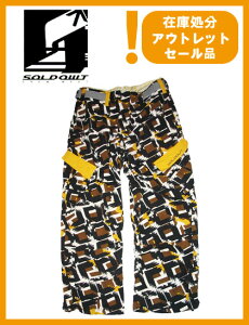 SOLD OWT RUSTORE SGX PANTS �J���[ CAMO �y�\�[���h�A�E�g �p���c�z�y���{���K�i�z
