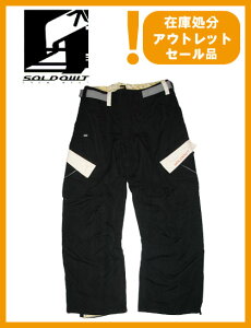 SOLD OWT RUSTORE SGX PANTS �J���[ BLACK �y�\�[���h�A�E�g �p���c�z�y�X�m�[�E�F�A�z�y���{���K�i�z