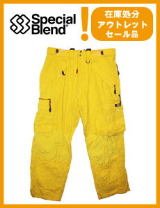 SPECIAL BLEND MERIDIAN ZIP CARGO PANTS J[ SUPER LEMON yXyVuh pczyXm[{[h EFAzy{Kiz