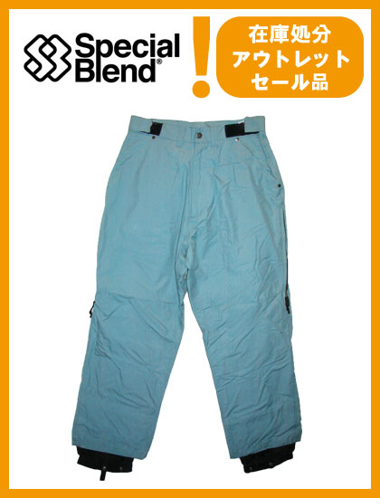 SPECIAL BLEND TRIUMPH PANTS カラー BLUE 【スペシャルブレンド パンツ】【スノーボード ウェア】【日本正規品】 ロングパンツ