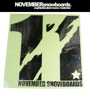NOVEMBER �X�e�b�J�[ MARK SILVER �y�m�x���o�[ �m�[�x���o�[ �X�m�[�{�[�h�z�y�_�C�J�b�g ���{���K�i�z