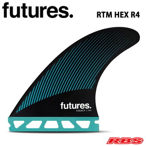 FUTURES フィン RTM HEX R4 【ショート用 スラスター】【フューチャー トライ フィン】【サーフィン サーフボード】【日本正規品】