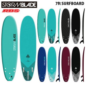 STORM BLADE ストームブレード 7ft SURF BOARD TURQUOISE BLACK BLUE STOUT 【サーフィン サーフボード 2022】【ソフトボード スポンジボード】【日本正規品】【代引き不可】
