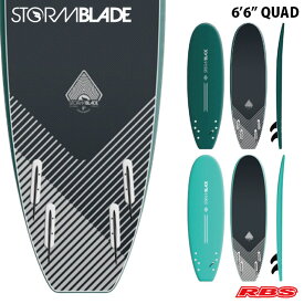 STORM BLADE ストームブレード 6'6" QUAD CA-MID QUADRUNNER 【サーフィン サーフボード】【ソフトボード スポンジボード】【2021 日本正規品】【代引き不可 予約商品】