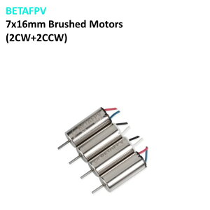 yŋzzBETAFPV@7x16mm Brushed Motors (2CW+2CCW)