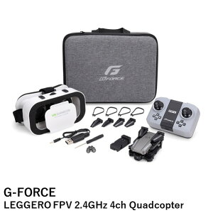 yŋzzG-FORCE LEGGERO FPV 2.4GHz 4ch QuadcopteryZK}[N擾ρzyMODE 1 / MODE 2 ؑւzyh[EM@EX}zpVRS[ÕZbgz@̓o^sv60g