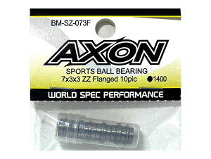 BM-SZ-073F �yAXON/�A�N�\���z SPORTS BALL BEARING 7x3x3 ZZ Flanged 10pic �i�t�����W�t���j