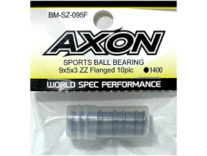 BM-SZ-095F �yAXON/�A�N�\���z SPORTS BALL BEARING 9x5x3 ZZ Flanged 10pic �i�t�����W�t���j