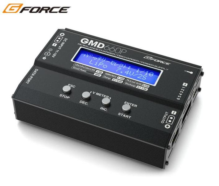 G0344 市販 正規激安 G-FORCE ジーフォース GMD660P Charger ディーシー充放電器 ジーエムディー660 DC