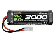 GE024 【G-FORCE /ジーフォース】 SMASH EVO NiMH 7.2V 3000mAh ニッケル水素バッテリー ストレート型 （…