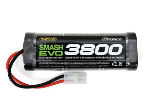 GE025 �yG-FORCE /�W�[�t�H�[�X�z SMASH EVO NiMH 7.2V 3800mAh �j�b�P�����f�o�b�e���[ �X�g���[�g�^ �i�X�}�b�V�� �G�{�j