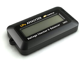 G0023　 【G-FORCE /ジーフォース】　LiPO Analyzer （2-6Sリポバッテリー用バランサー＆チェッカー）